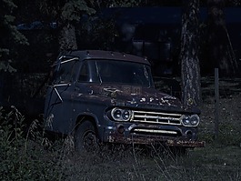 老,道奇,卡车