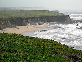 半个月亮湾 ca,海洋,景区