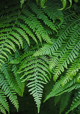 蕨类,蕨菜,绿色