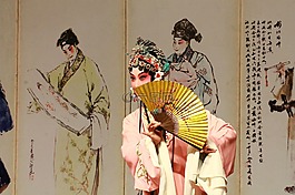昆曲,牡丹亭,扇子