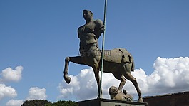 庞贝城,半人马座,雕像