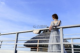 天空,度假,户外