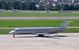 庞巴迪挑战者850,vistajet,苏黎世机场