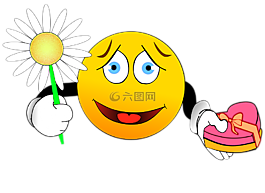 巧克力,道歉的礼物,笑脸