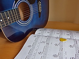 吉他,音乐,拨