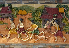 孩子们玩,年轻,游戏