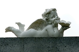 天使,天使图,倾斜的天使