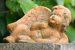 天使,天使图,倾斜的天使