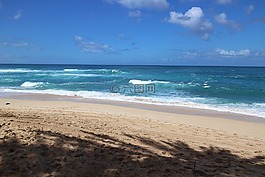 夏威夷,海滩,北岸