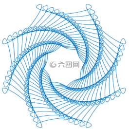 螺旋形,螺旋,模式