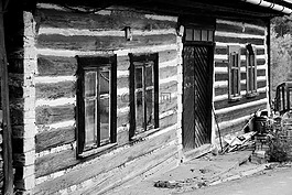 山寨,老,露天博物馆