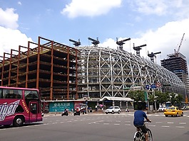 台北,台北大巨蛋,建築