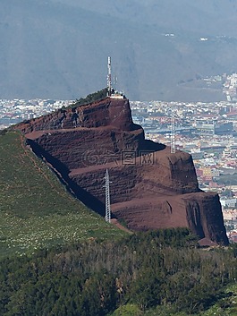 山,挖掘,发射机