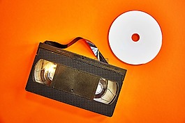 vhs,dvd,videokasette