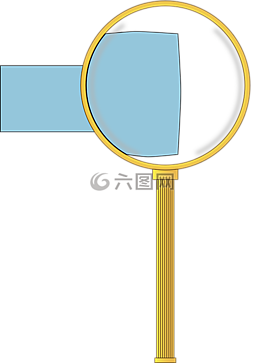 放大镜,镜头,扩大