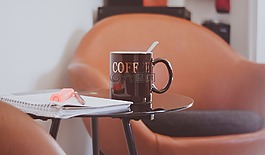 咖啡杯,杯,咖啡