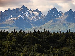 落基山,加拿大,山