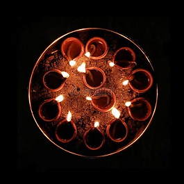 diya,灯,火炬