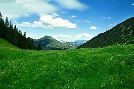 山,线索,高山