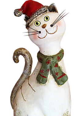 圣诞节,装修,猫