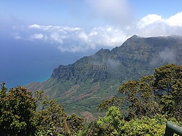 怀梅阿峡谷,考艾岛,夏威夷