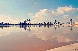 摩洛哥,湖泊,水