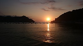 圣塞巴斯蒂安,海滨长廊,西班牙