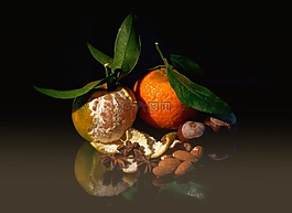 水果,坚果,美味