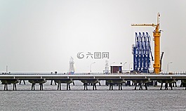 油口,东海大桥,输送机