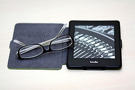 kindle,张白纸,书