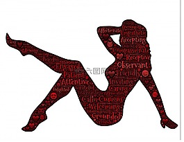 女性,幻想,想要