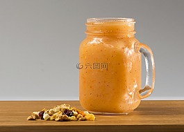 冰沙,芒果,杨桃