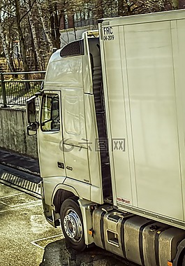 卡车,道路,交通