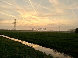 天空,很好,景观