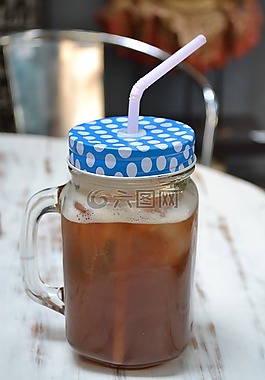 柠檬,冰茶,浦那