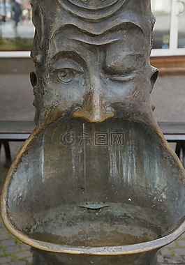 喷泉,鼻子,鼻子跑