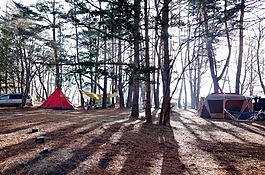 野营,帐篷,户外