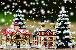 圣诞节,圣诞村,教会