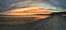 newgale,彭布罗克,海滩