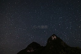 星空,夜色,唯美