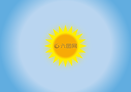 太阳,阳光,晴间多云
