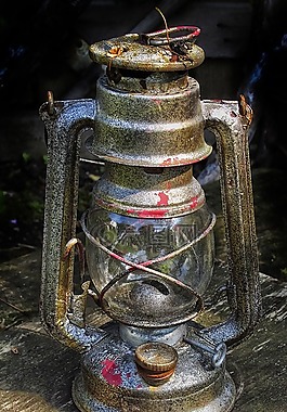 灯,灯笼,煤油灯
