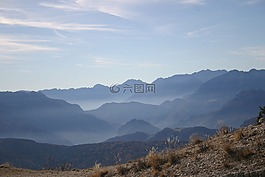 山,高原,天空