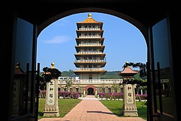 佛光山,佛塔,大門