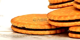 饼干,双饼干,美味