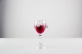 高脚杯,酒杯,玫瑰红