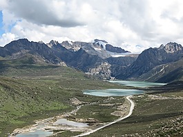河流,風景,山景
