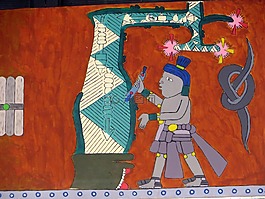 墨西哥,普埃布拉,壁画