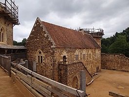 城堡,guédelon,设防
