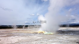 国家公园,黄石,美国